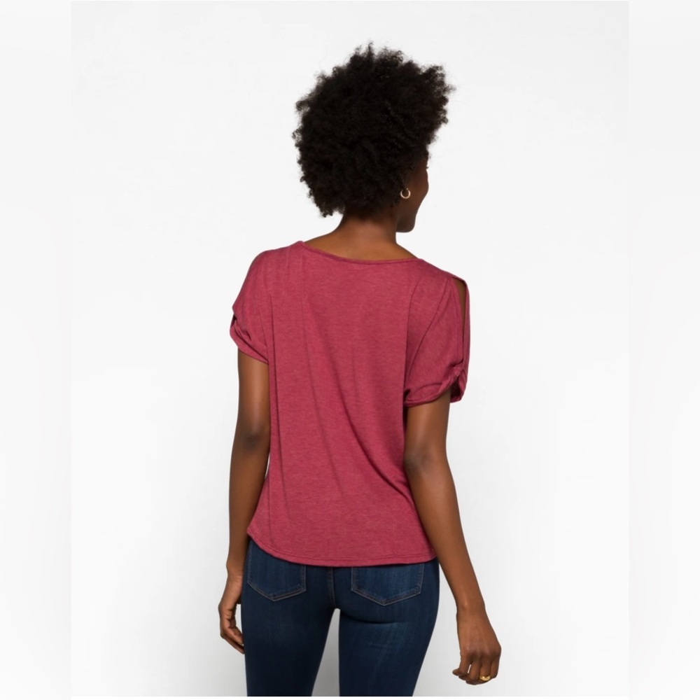 Colette Romey Cold Shoulder Knit Tee - Picture 4 of 11